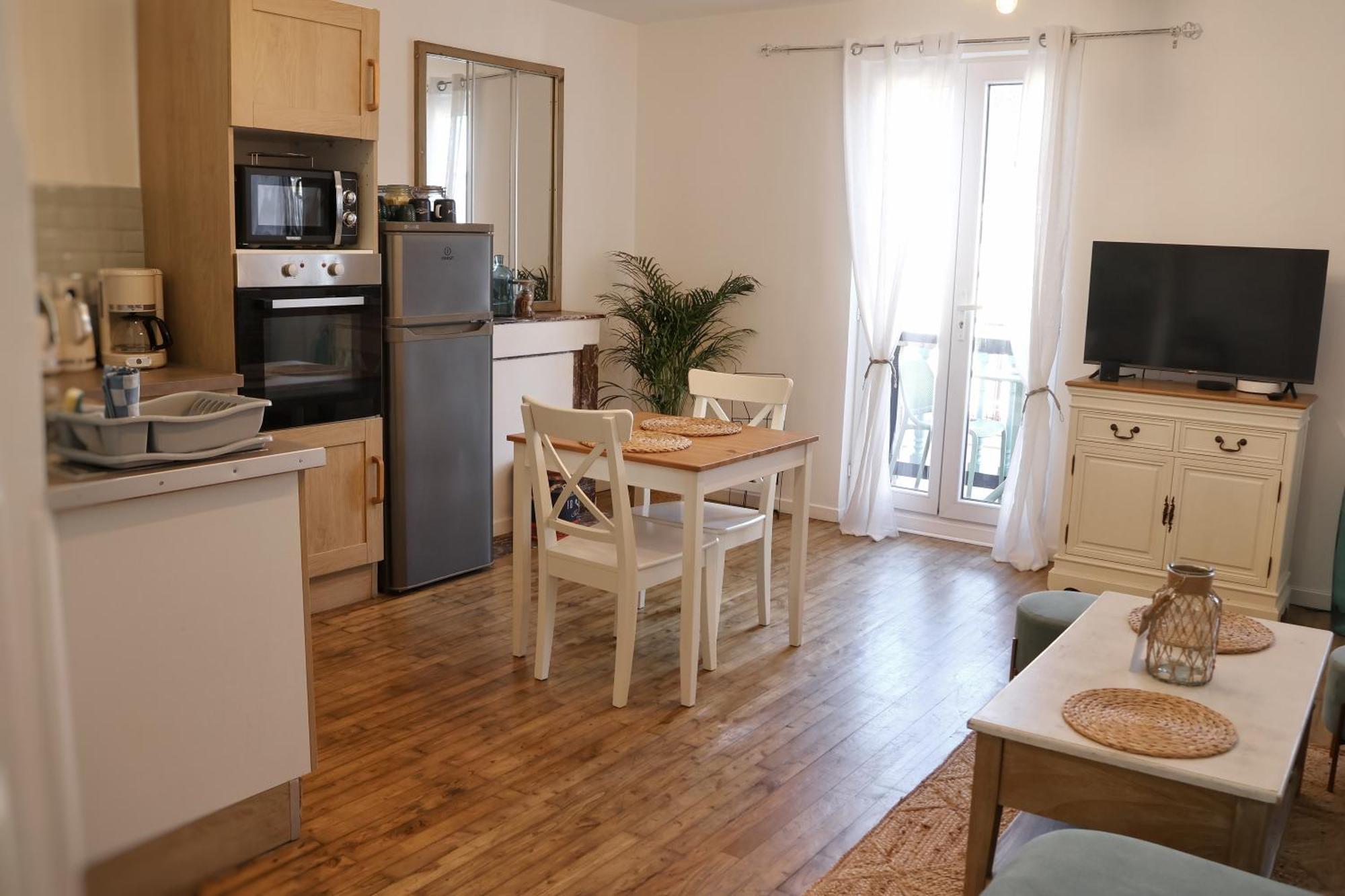 Le 8 ∙ Appartement Cosy Avec Balcon Vue Sur Mer Mers-les-Bains Dış mekan fotoğraf